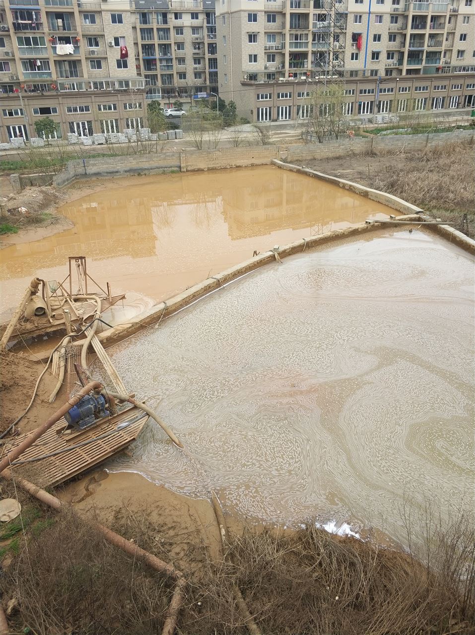 武江沉淀池淤泥清理-厂区废水池淤泥清淤