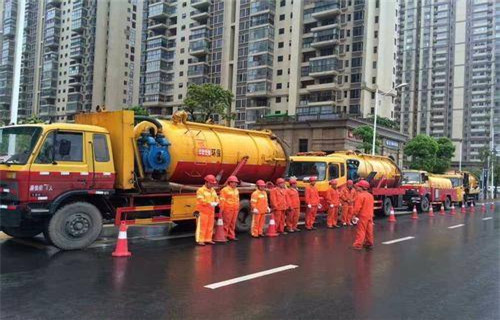 武江市政管道清淤