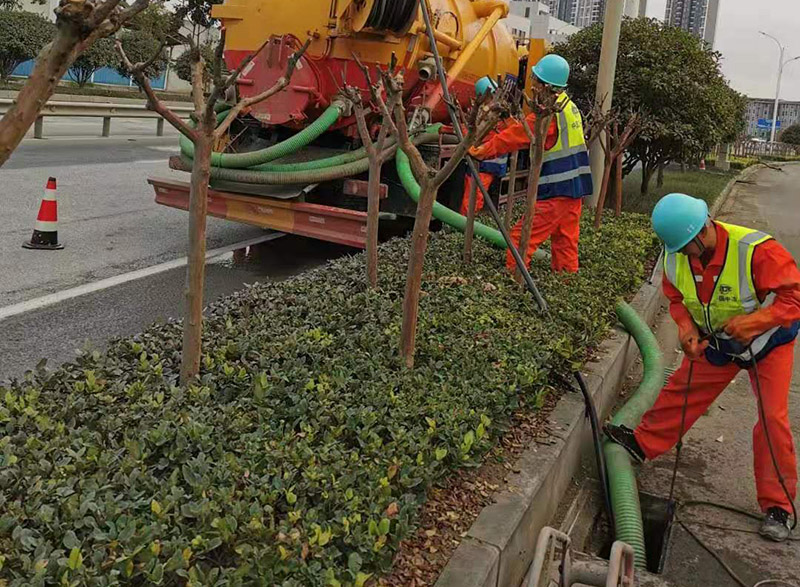 武江市政管道清淤